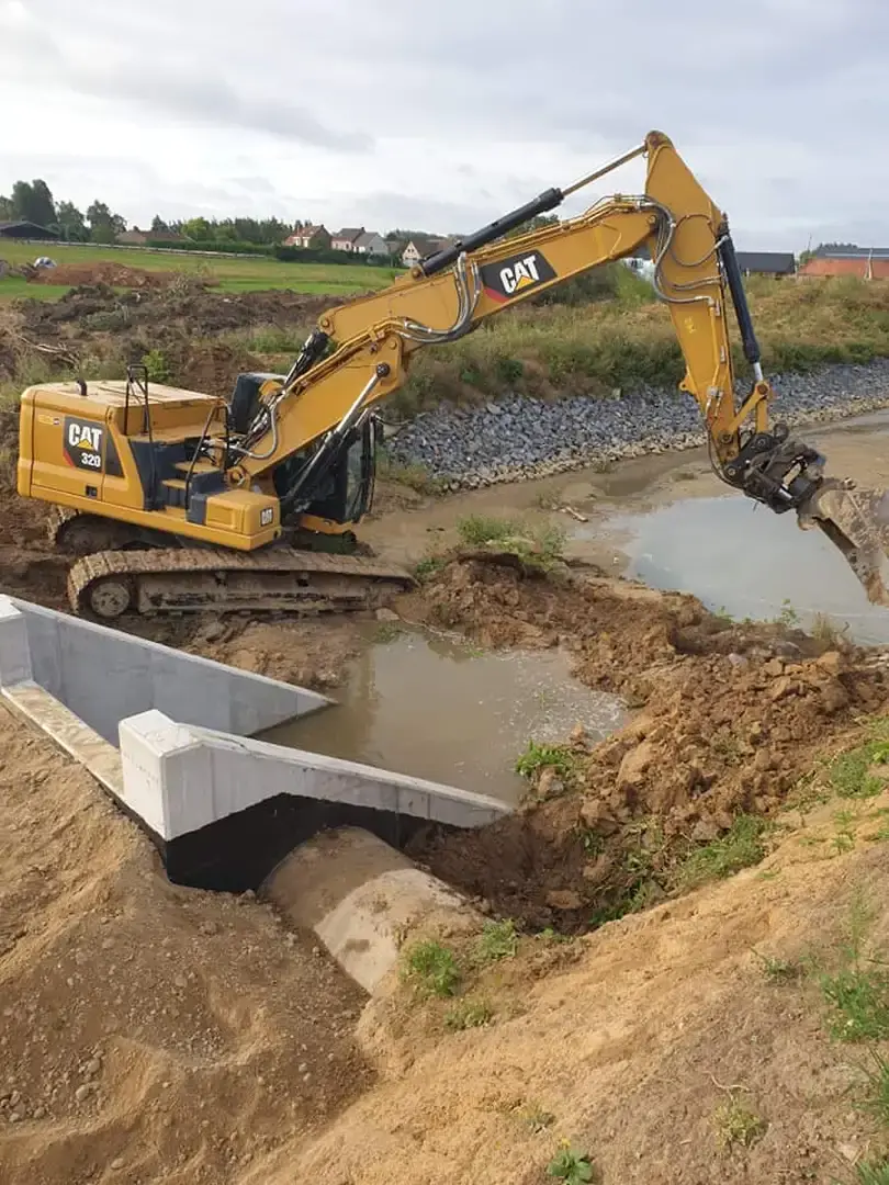 Chantier réalisé par Grégory Siraux au Rœulx et en Wallonie