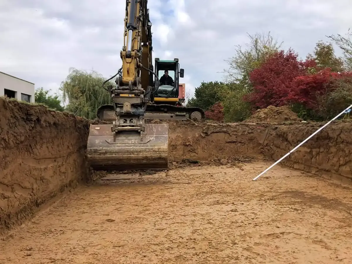 Chantier réalisé par Grégory Siraux au Rœulx et en Wallonie