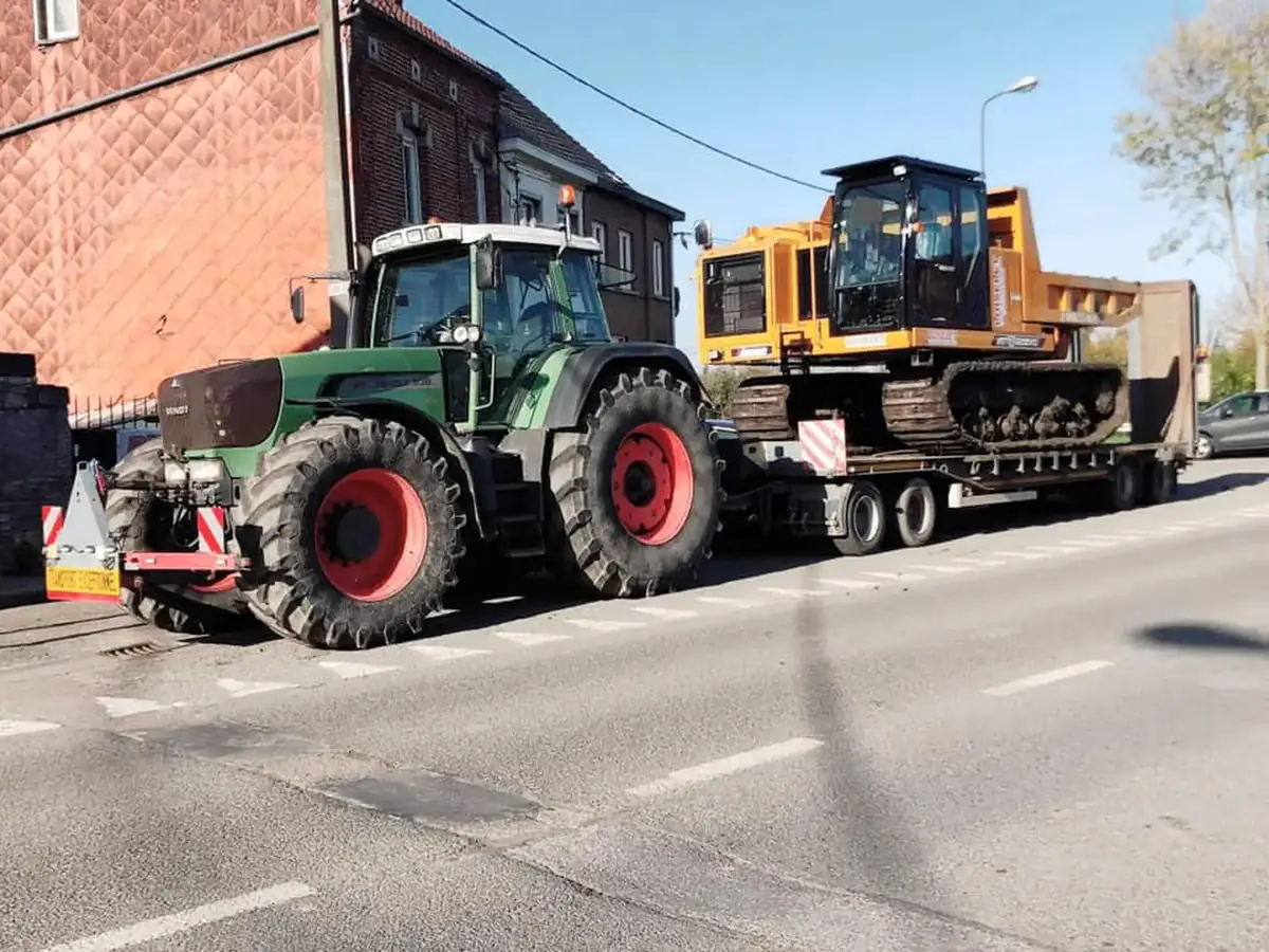 Chantier réalisé par Grégory Siraux au Rœulx et en Wallonie